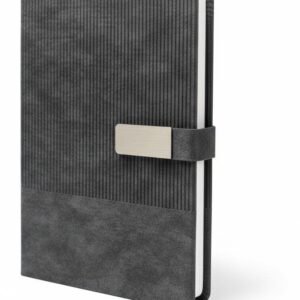 ribbed texture magnetic tab diary