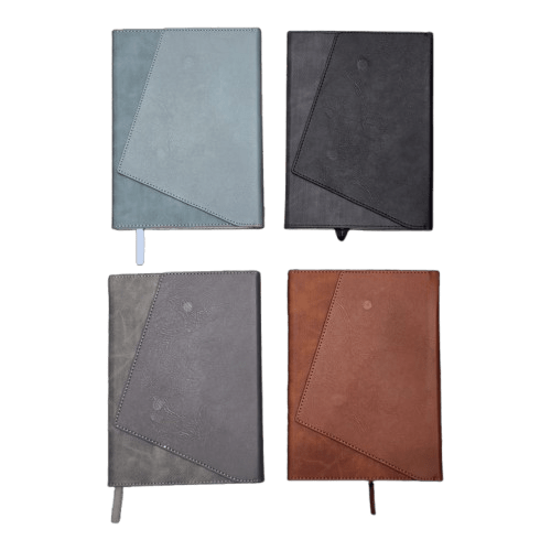 geometric overlap flap diary geometric overlap flap diary