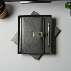 2 in 1 premium grey giftset