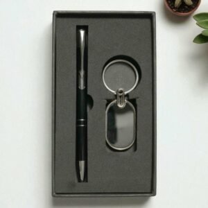2 in 1 metal giftset (black)