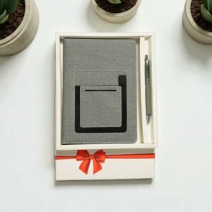 2 in 1 fabric pu set (grey)